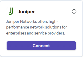Juniper Integration Card
