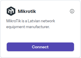 Mikrotik Integration Card